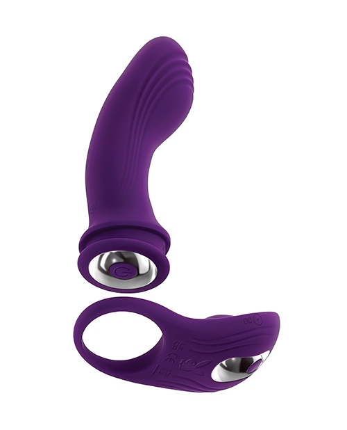 Buy Playboy Playboy Pleasure Mix & Match Dual Vibrator - Purple