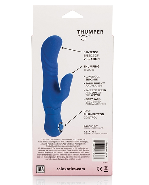 Order Posh Silicone Thumper G - Blue online