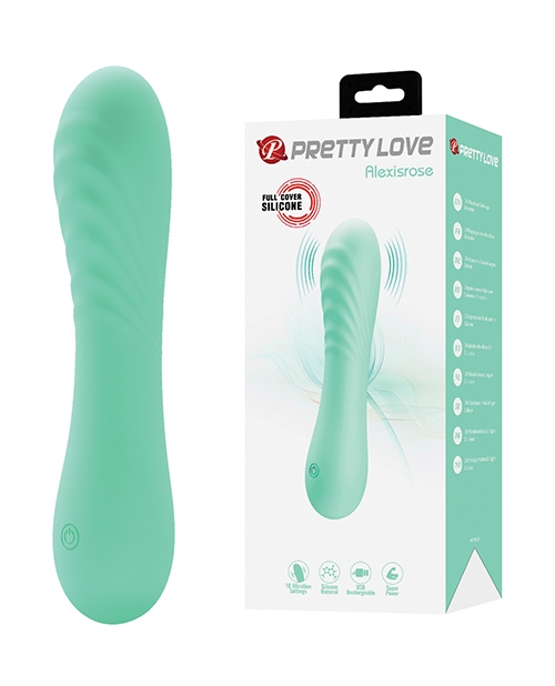 Shop Pretty Love Alexisrose Curved Vibrator - Aqua online