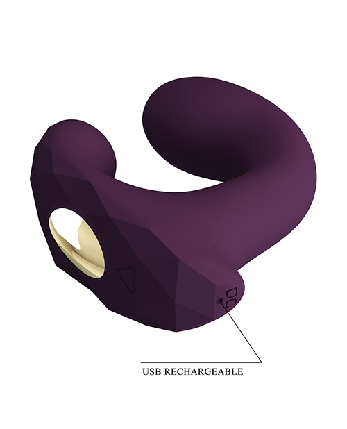 Buy Pretty Love Billy Vibrating Dual Stimulator - Purple at HerVibrators.com