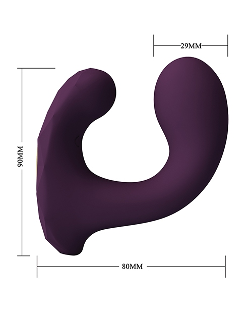 Shop Pretty Love Billy Vibrating Dual Stimulator - Purple