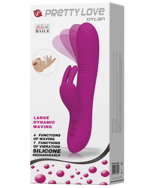 Shop Pretty Love Dylan Bunny Ears Come Hither Rabbit 11 Functions - Fuchsia online