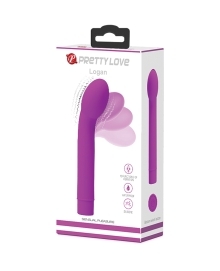 Order Pretty Love Logan Bendable G-Spot Vibrator - Fuchsia