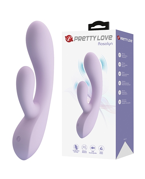 Shop Pretty Love Rosalyn Rabbit Vibrator - Lilac online