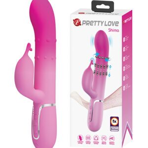Shop Pretty Love Shima Vertical & Horizontal Beads Rabbit - Pink online