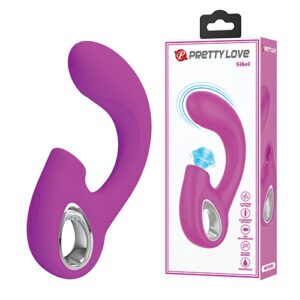 Shop Pretty Love Sibel Tapping Rabbit G Vibrator - Fuchsia online