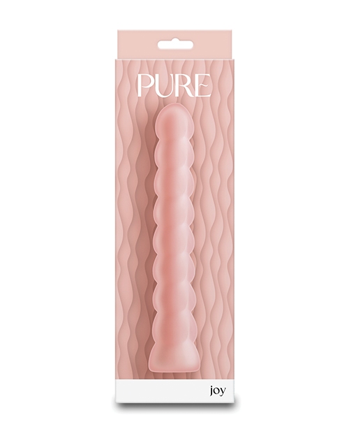 Shop Pure Joy Textured Vibrator - Peach online