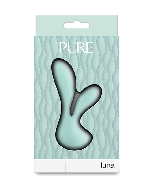 Order Pure Luna Petite Rabbit Vibrator - Teal online