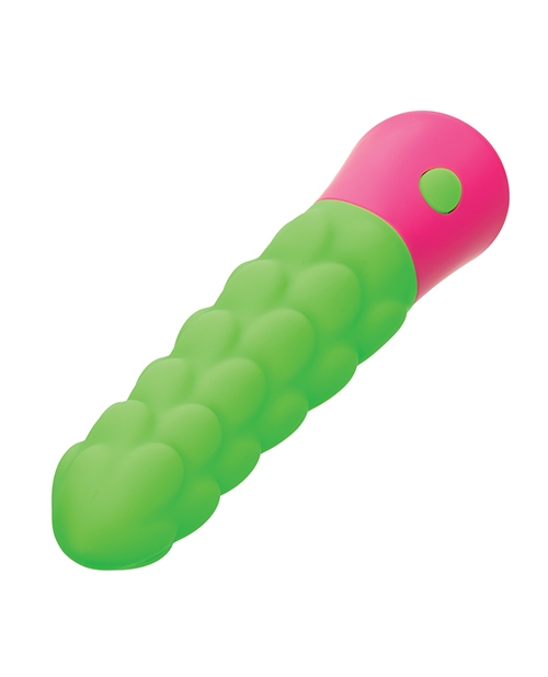 Rave Ripple Vibrator - Green/Pink for sale