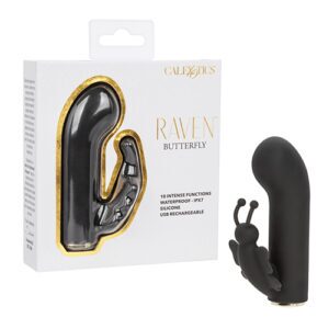 Shop Raven Butterfly G-Spot Vibrator - Black online