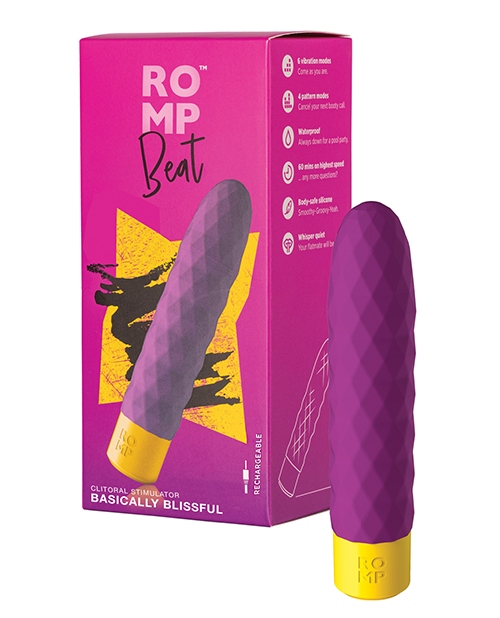 Order ROMP Beat Bullet Vibrator - Purple