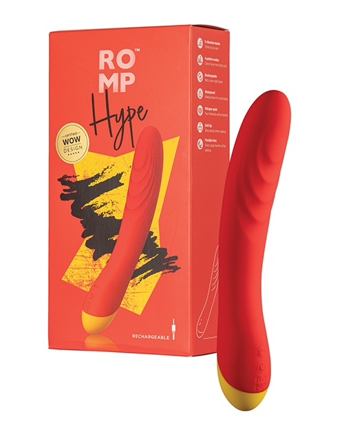 Shop ROMP Hype G Spot Vibrator - Red online