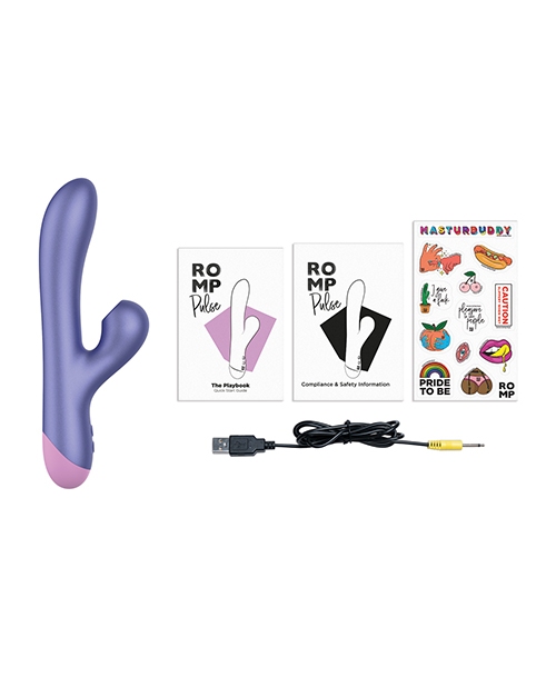 Shop ROMP Pulse Air Pulse Rabbit - Purple 3D