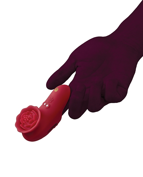 Buy Secret Kisses Secret Kisses Rosegasm Playful Petal Finger Vibe - Red