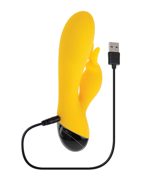 Buy Selopa Buzzz Bunny Rabbit Vibrator - Yellow/Black