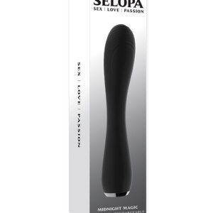 Shop Selopa Midnight Magic Flexible Vibrator - Black online