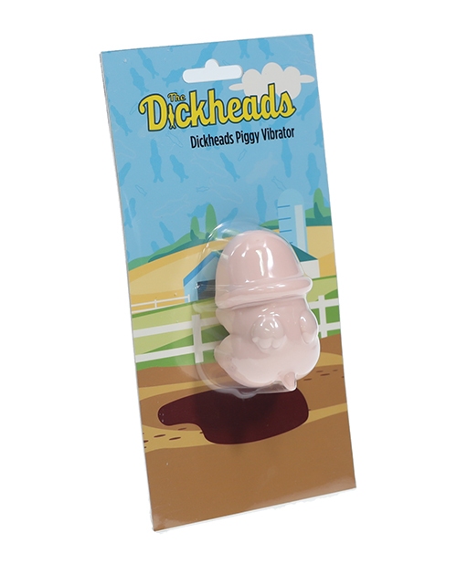 Shop Shots The Dickheads 10 Speed Piggy Silicone Vibrator - Pink online