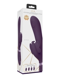 Shop Shots Vive Etsu Pulse G-Spot Rabbit w/Interchangeable Clitoral Attachments - Purple online