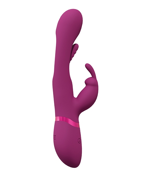 Shots Vive Mika Flapping Tongue Rabbit Vibrator - Pink for sale