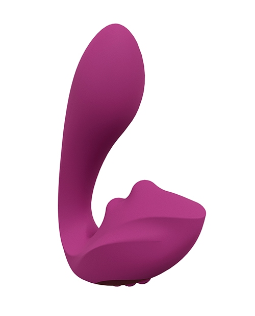 Buy Vive Shots Yuki Dual Action G-Spot Vibrator w/Massaging Beads - Pink