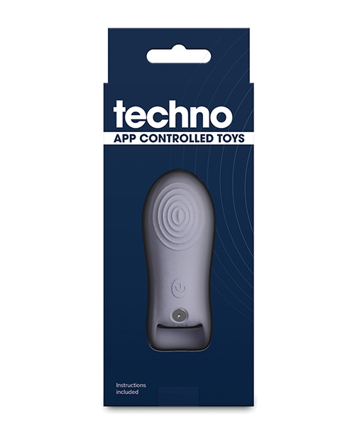 Buy Techno Techno Molly App Controlled Finger Vibe - Gray