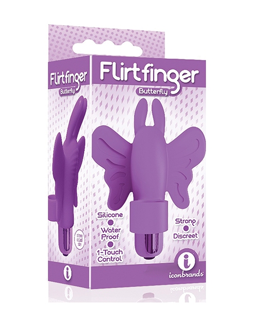 Shop The 9's Flirtfinger Butterfly - Purple online
