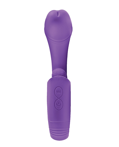 The Beat Dual Pleasure G-Spot Vibrator - Purple for sale