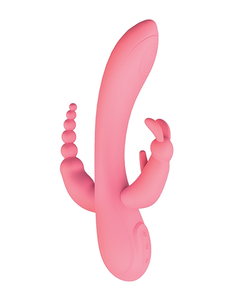 The Beat Trifecta Massager - Pink for sale