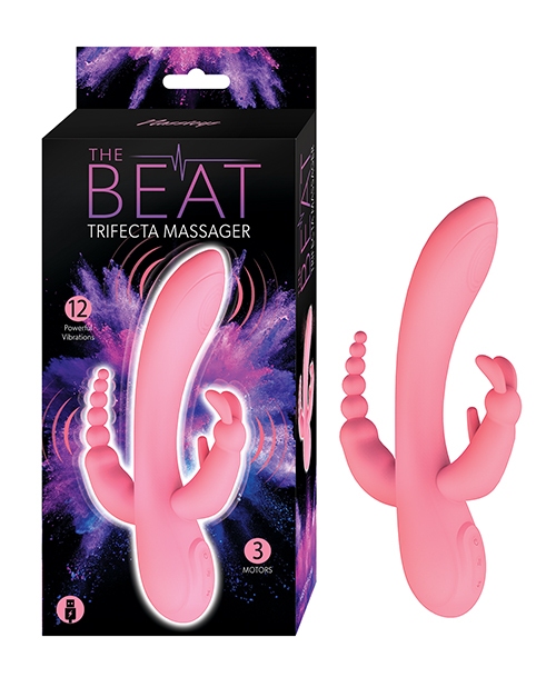 Shop The Beat Trifecta Massager - Pink online