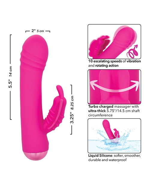 Buy Thicc Thicc Chubby Rotating Butterfly - Pink
