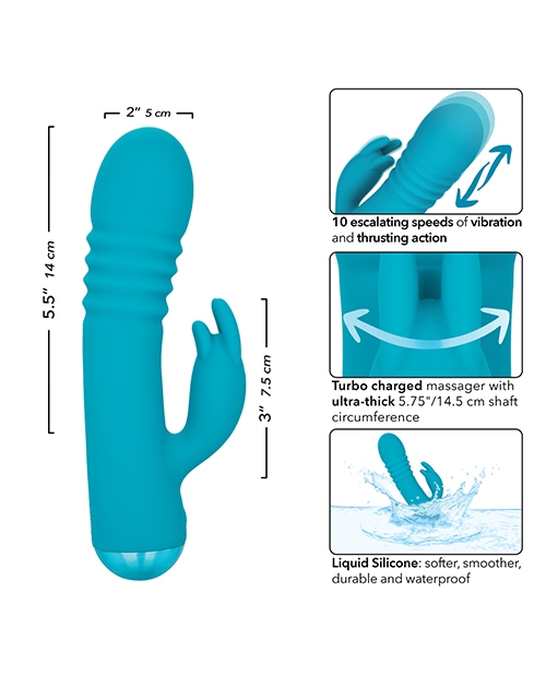 Shop Thicc Chubby Thrusting Tickler - Aqua