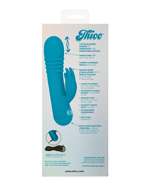 Buy Thicc Chubby Thrusting Tickler - Aqua