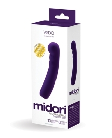 Shop VeDO Midori Rechargeable G Spot Vibe - Deep Purple online