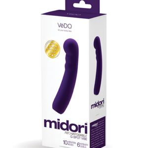 Shop VeDO Midori Rechargeable G Spot Vibe - Deep Purple online