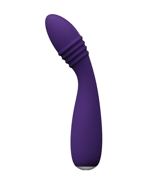 Buy VeDO Ohni Rechargeable G-Spot Thrusting Vibe - Purple at HerVibrators.com