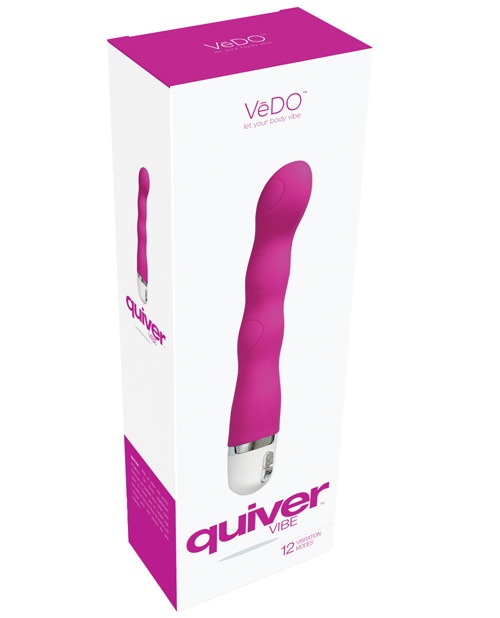 Shop VeDO Quiver Mini Vibe - Hot in Bed Pink online