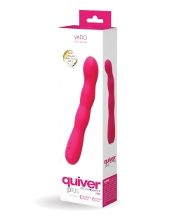 Order VeDO Quiver Plus Rechargeable Vibe - Foxy Pink
