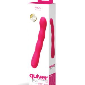 Shop VeDO Quiver Plus Rechargeable Vibe - Foxy Pink online
