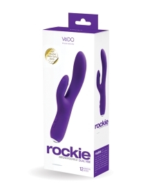 Shop VeDO Rockie Rechargeable Dual Vibe - Indigo online