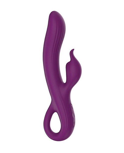 Shop Wild Pop Vibe Lola Rabbit Dual Vibrator - Purple online