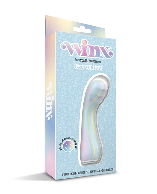 Shop WINX Gee Whiz Squishy Silicone Vibrator - Multi-Color online