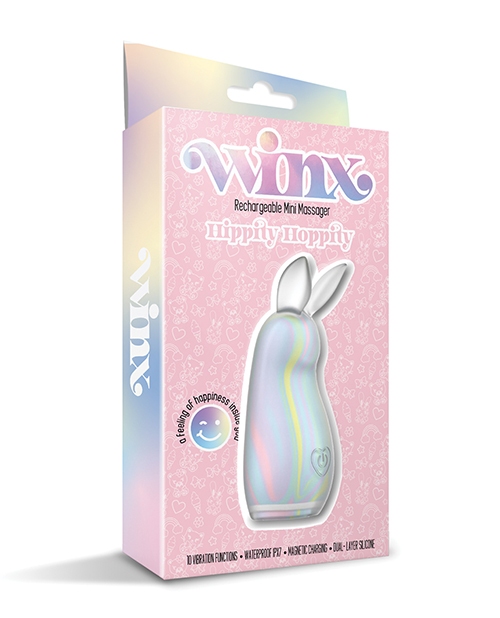 Shop WINX Hippity Hoppity Squishy Silicone Vibrator - Multi-Color online