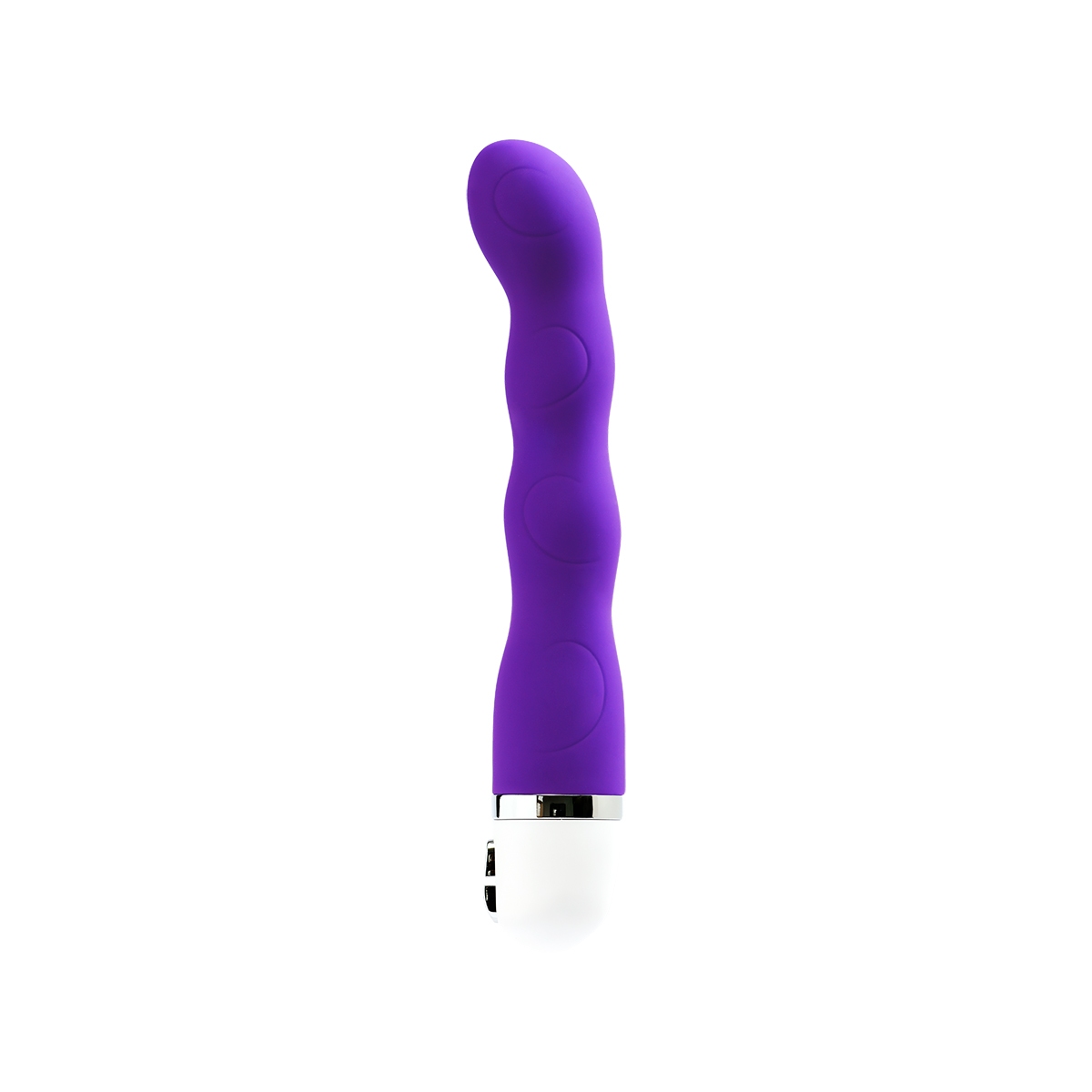 VeDO vibrator Quiver Indigo shown in hand for scale