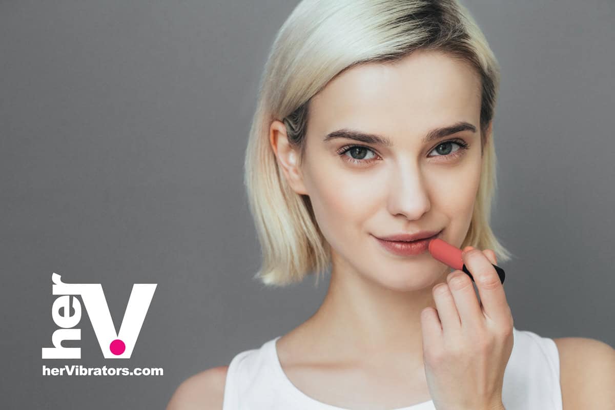 A sleek lipstick vibrator designed for discreet and powerful clitoral stimulation.