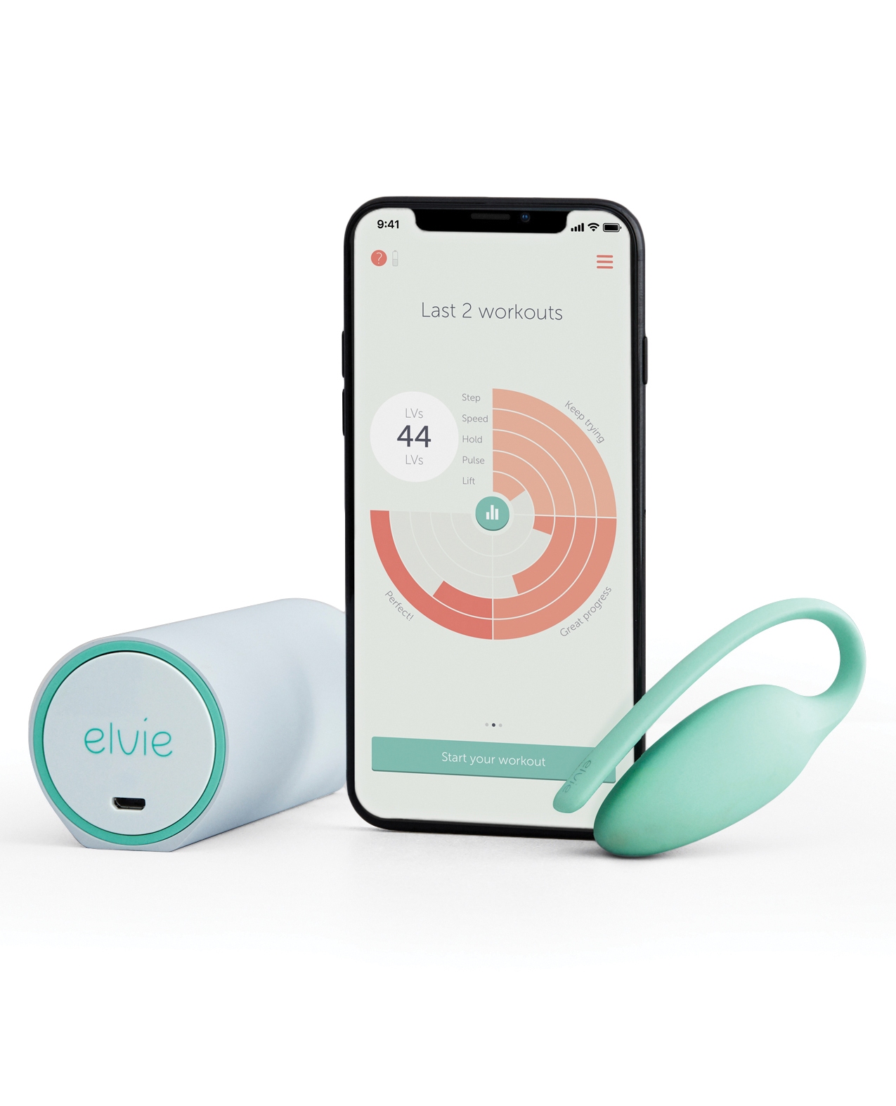 Elvie trainer - seafoam for sale