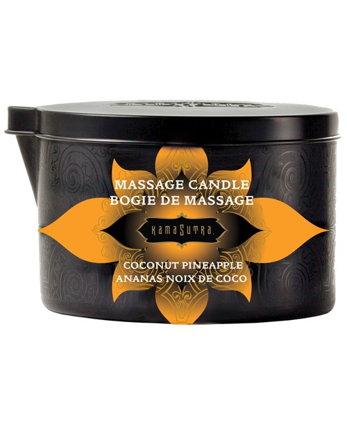 Shop kama sutra ignite massage soy candle - coconut pineapple online