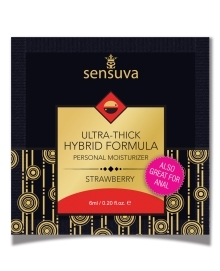 Shop Sensuva Ultra Thick Hybrid Personal Moisturizer Single Use Packet - 6 ml Strawberry online