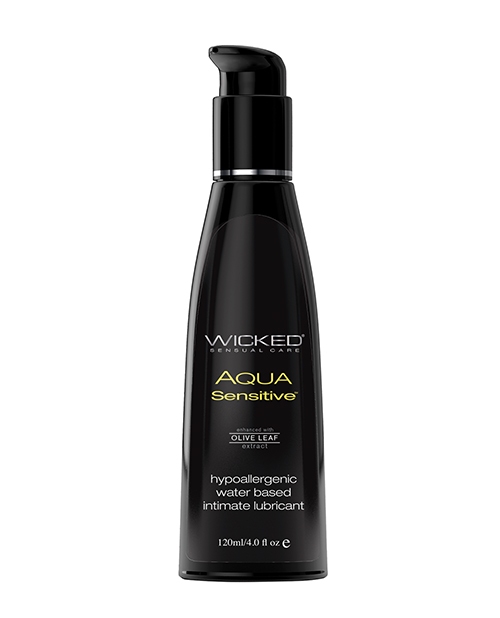 Shop Wicked Sensual Care Hypoallergenic Aqua Sensitive Waterbased Lubricant - 4 oz Unscented online