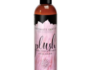 Buy and try intimate earth plush hybrid anal glide 2oz  anal lubricant during your next sexual encounter and anal sex.