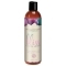 Bottle of 8 oz Water Based Lube Intimate Earth showing clean, lightweight formula